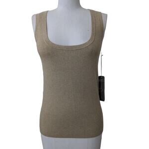 Nwt W by Worth vintage sweater knit tank top